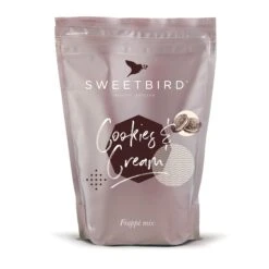 Sweetbird Cookies & Cream Frappe Mix – 1kg Bag (Vegetarian)