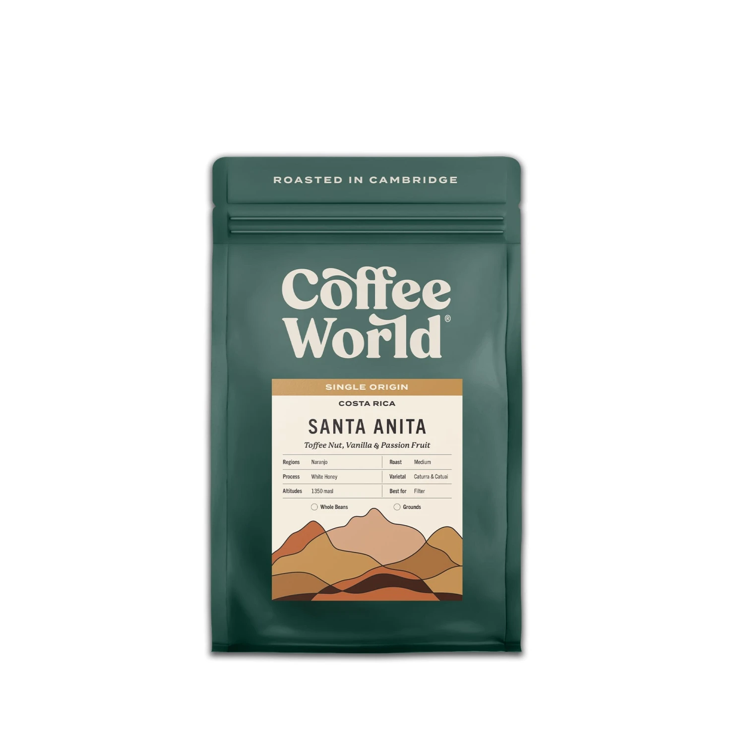 Costa Rica Santa Anita | Single Origin | Coffee Beans Or Fresh Ground Coffee | Roasted In Cambridge – 1kg 3 Costa Rica Santa Anita | Single Origin | Coffee Beans Or Fresh Ground Coffee | Roasted In Cambridge – 1kg