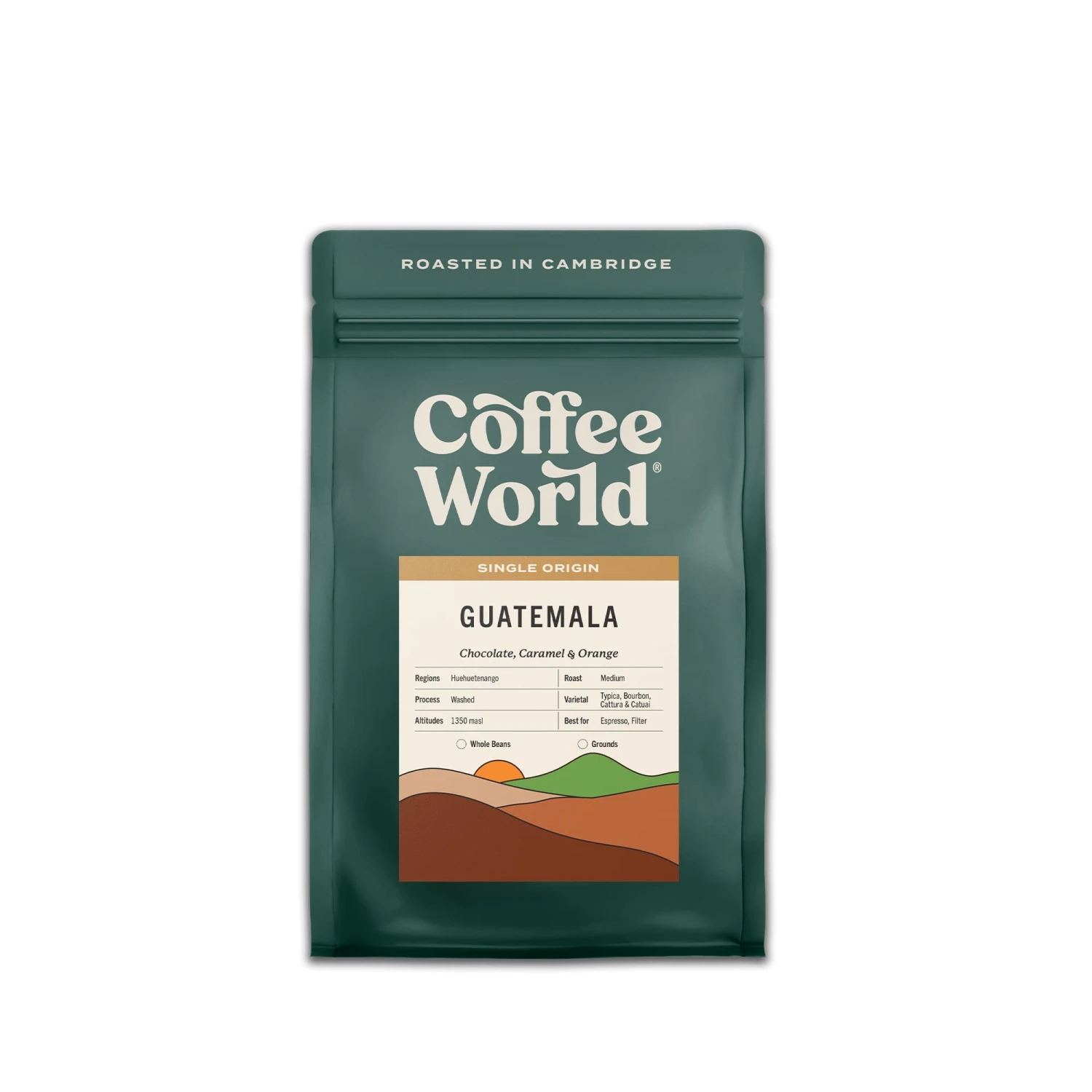 Guatemala | Single Origin | Coffee Beans Or Fresh Ground Coffee | Roasted In Cambridge – 250g 3 Guatemala | Single Origin | Coffee Beans Or Fresh Ground Coffee | Roasted In Cambridge – 250g