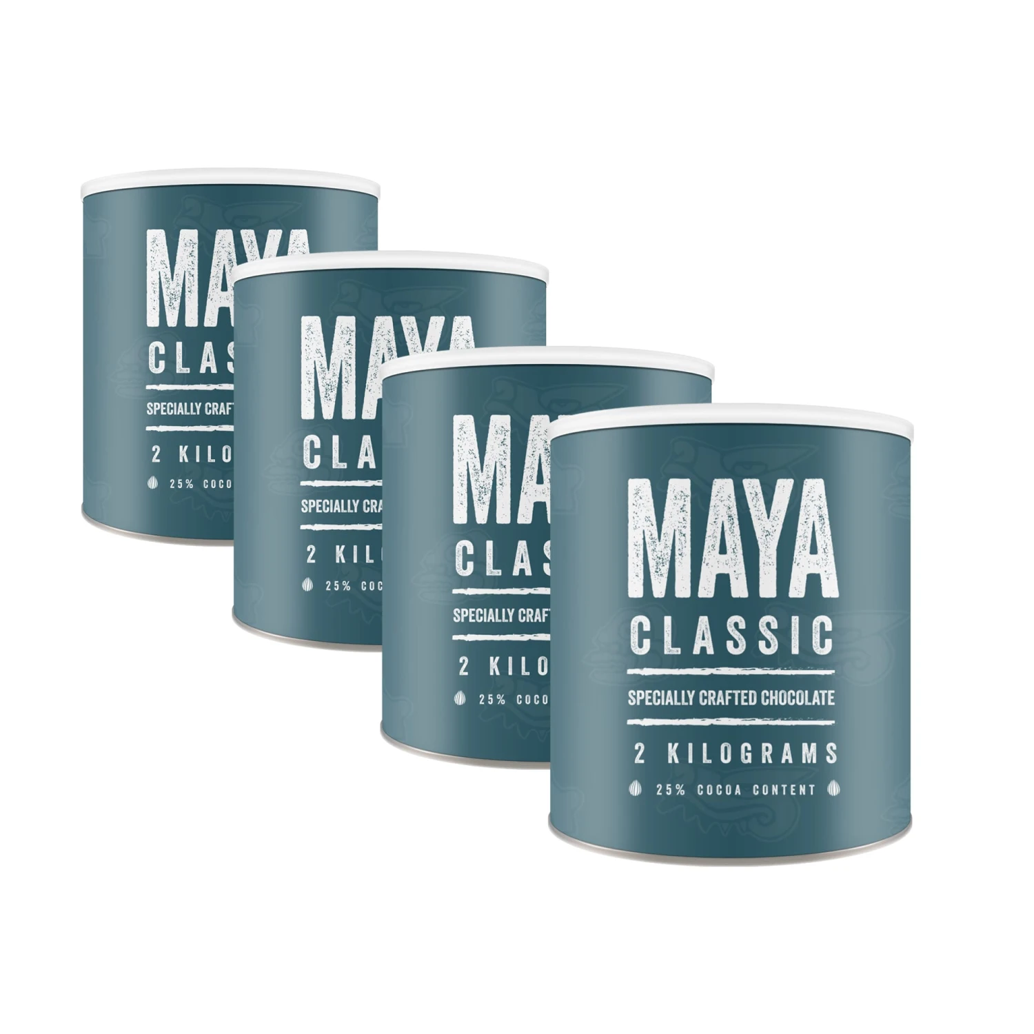 Maya Classic Hot Chocolate – 4x 2kg Resealable Tin 3 Maya Classic Hot Chocolate – 4x 2kg Resealable Tin