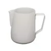 Rhinowares Stealth White Milk Pitcher Teflon Jug (12oz) – 350ml -Coffee Supplies Store 80 Rhinowares Stealth White Milk Pitcher 12oz350ml 1