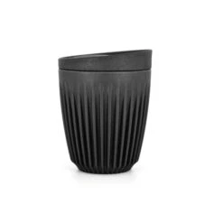 Huskee 8oz Cup & Lid – Single Retail Pack (Charcoal)