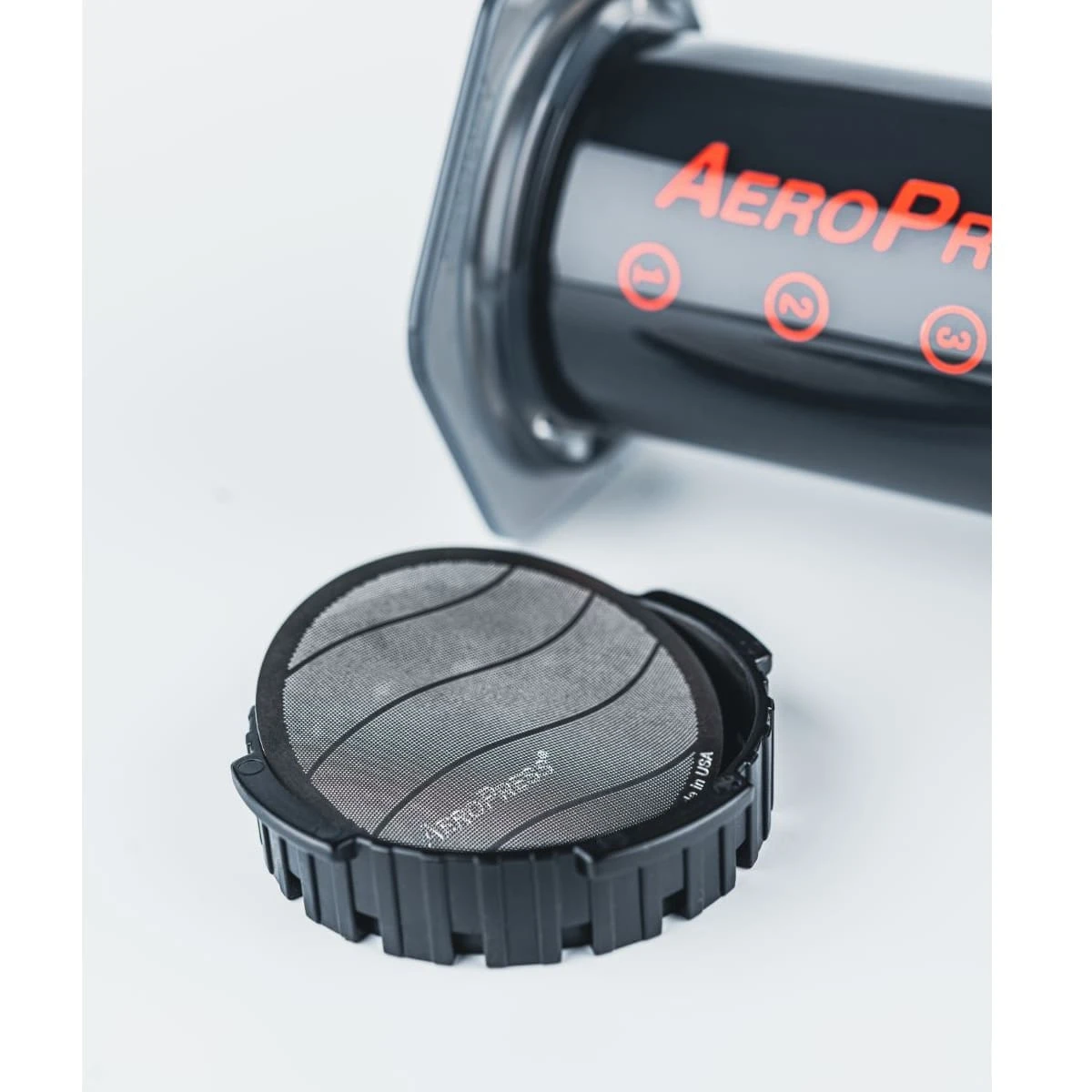 Aeropress Stainless Steel Reusable Filter – Original 7 Aeropress Stainless Steel Reusable Filter – Original - Image 5