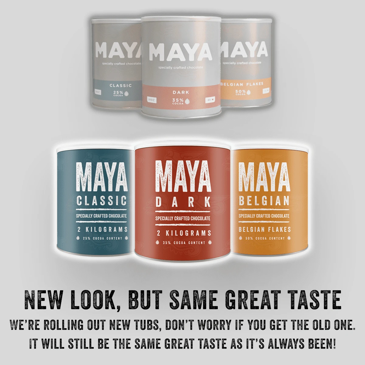 Maya Classic Hot Chocolate – 4x 2kg Resealable Tin 4 Maya Classic Hot Chocolate – 4x 2kg Resealable Tin - Image 2