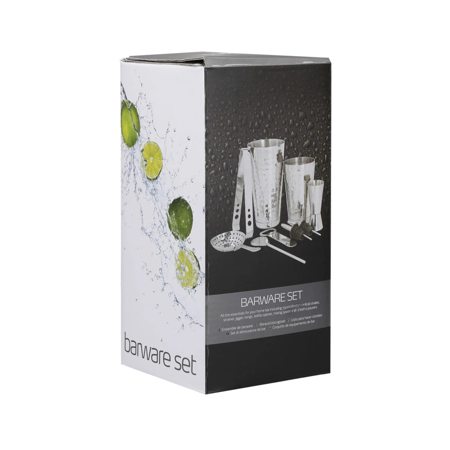 BarCraft 8-Piece Boston Cocktail Maker Set (Hammered Finish) 4 BarCraft 8-Piece Boston Cocktail Maker Set (Hammered Finish) - Image 2