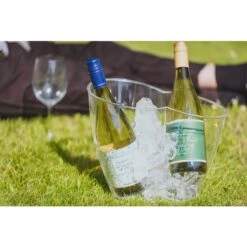 BarCraft Clear Acrylic Double Sided Drinks Pail (Ice Bucket Cooler) -Coffee Supplies Store BarCraft Clear Acrylic Double Sided Drinks Pail Ice Bucket Cooler 0002 Layer 2