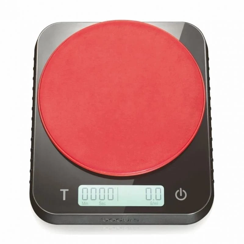 Bodum EDO Barista Digital Scale (Red/Black) (0.1g X 5kg) 3 Bodum EDO Barista Digital Scale (Red/Black) (0.1g X 5kg)