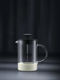 Bodum Latte Milk Frother With Glass Handle (0.25L) Black 9 Bodum Latte Milk Frother With Glass Handle (0.25L) Black -Coffee Supplies Store Bodum Latteo Milk Frother With Glass Handle 0.25l 8oz Black 6