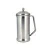 GENERIC Cafetiere Stainless Steel (Brushed Finish) (6 Cup) -Coffee Supplies Store Cafetiere Stainless Steel 6 Cup 1050Ml Brushed Finish