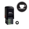 Coffee Cup Loyalty Card Self-Inking Rubber Stamp 2 Coffee Cup Loyalty Card Self-Inking Rubber Stamp -Coffee Supplies Store Coffee Cup