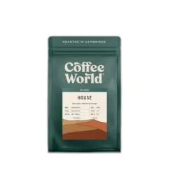 House Blend | Heritage | Coffee Beans Or Fresh Ground Coffee | Roasted In Cambridge – 250g