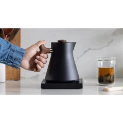 Fellow Corvo EKG Electric Kettle – 0.9 L | Matte Black -Coffee Supplies Store Fellow Corvo EKG Electric Kettle 0.9 L Black4