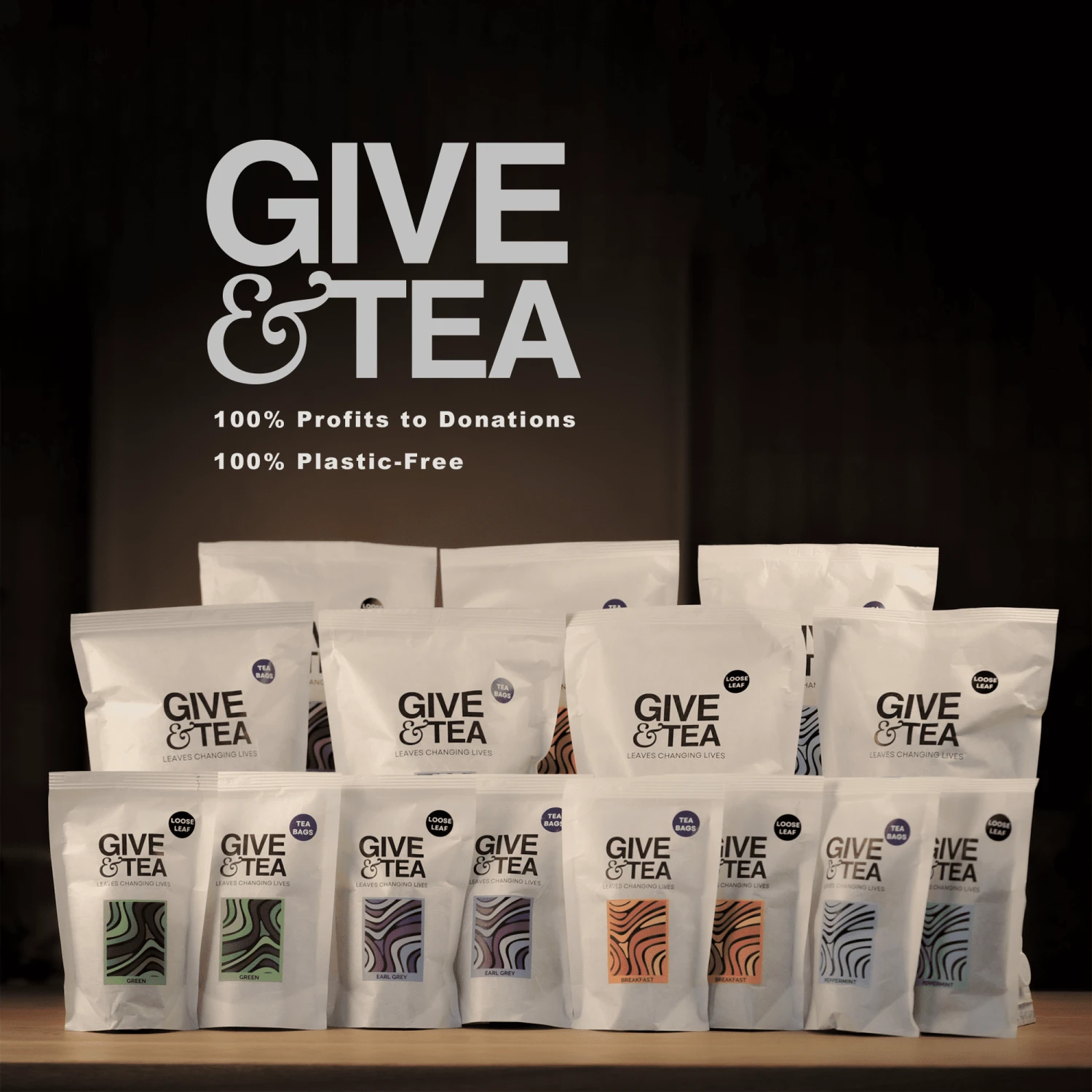 Give & Tea - Peppermint Tea (Loose Leaf Or Teabags) (Social Enterprise) (100% Plastic-Free) – Teabag Large (100) 5 Give & Tea - Peppermint Tea (Loose Leaf Or Teabags) (Social Enterprise) (100% Plastic-Free) – Teabag Large (100) - Image 3