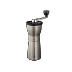 Hario Mini-Slim Pro – Ceramic Hand Grinder (Stainless Steel)