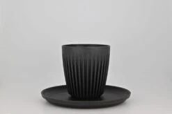 HuskeeCup – Cups (Charcoal) (8oz) (Pack Of 4) -Coffee Supplies Store IMG 5789