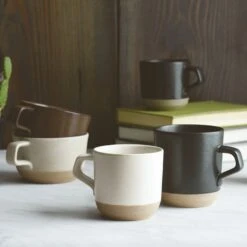 Kinto CLK-151 Small Mug (10oz) (300ml) – White -Coffee Supplies Store KINTO CLK 151 SMALL MUG 10OZ WHITE1