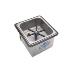 Krome Counter Top Frothing Pitcher – Glass Rinser (152 X 140 X...