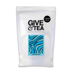 Give & Tea - Peppermint Tea (Loose Leaf Or Teabags) (Social Enterprise) (100% Plastic-Free) – Teabag Large (100)