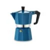 Pezzetti Italexpress Aluminium Moka Pot – 3 Cup Teal Blue -Coffee Supplies Store Pezzetti Italexpress Aluminium Moka Pot 3 Cup Teal Blue