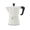 Pezzetti Italexpress Aluminium Moka Pot – 3 Cup White