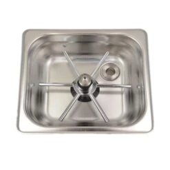 Rhinowares Square Pitcher Rinser (150mm)