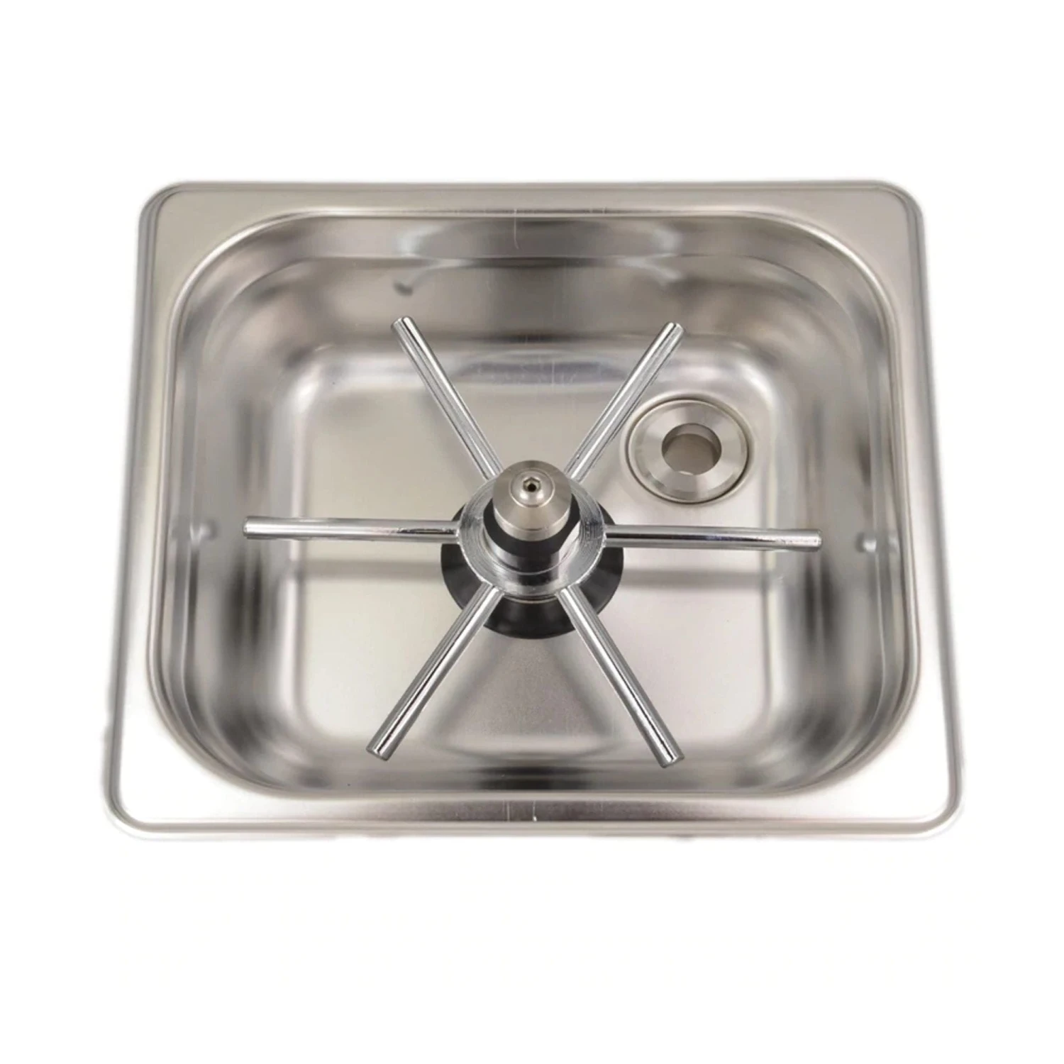 Rhinowares Square Pitcher Rinser (150mm) 3 Rhinowares Square Pitcher Rinser (150mm)