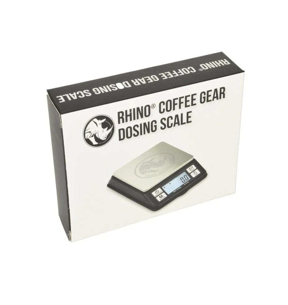 Rhino Coffee Dosing Scale (Black/Silver) (0.1g X 1kg) (70 X 70mm) 3 Rhino Coffee Dosing Scale (Black/Silver) (0.1g X 1kg) (70 X 70mm)
