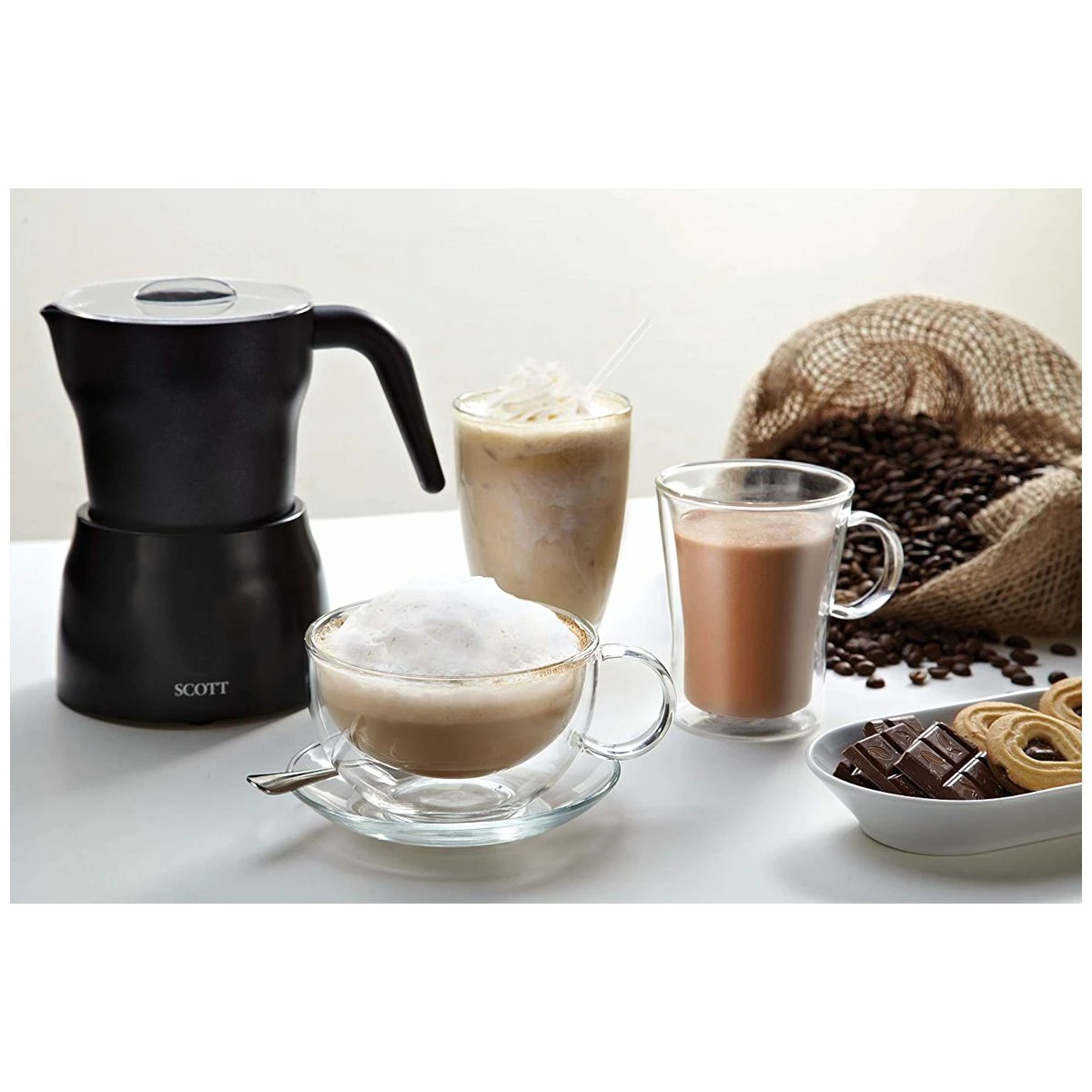 SCOTT Milkissimo Hot And Cold Milk Frother 4 SCOTT Milkissimo Hot And Cold Milk Frother - Image 2