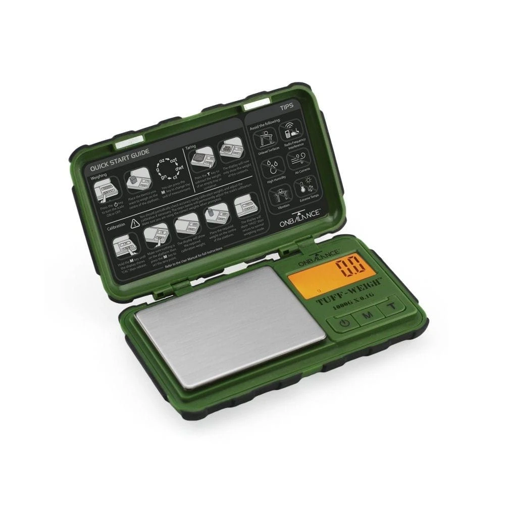 Tuff-weigh Digital Scale With Impact Resistant Case (Green) (0.1g... 5 Tuff-weigh Digital Scale With Impact Resistant Case (Green) (0.1g... - Image 3