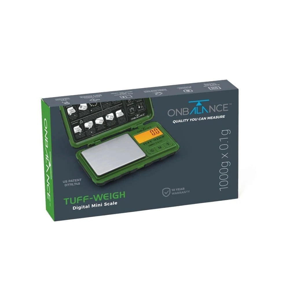 Tuff-weigh Digital Scale With Impact Resistant Case (Green) (0.1g... 4 Tuff-weigh Digital Scale With Impact Resistant Case (Green) (0.1g... - Image 2