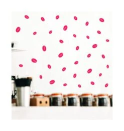 StickerDeen - Coffee Bean Pattern Removable Wall Art, Window, Furniture Espresso Filter Machine Vinyl Decal Stickers | (Pack Of 184) – Yellow -Coffee Supplies Store Zoom Hot Pink 33 scaled 1