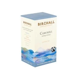 Birchall Camomile – 6 X 25 Enveloped Tea Bags (150 Teabags) 15 Birchall Camomile – 6 X 25 Enveloped Tea Bags (150 Teabags) -Coffee Supplies Store birchall camomile 25 enveloped tea bags side top