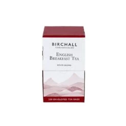 Birchall English Breakfast Tea – 250 Enveloped Tea Bags -Coffee Supplies Store birchall english breakfast tea 250 enveloped tea bags front