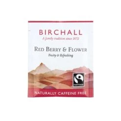 Birchall Red Berry & Flower – 6 X 25 Enveloped Tea Bags (150 Teabags) -Coffee Supplies Store birchall red berry flower 25 enveloped tea bags envelope