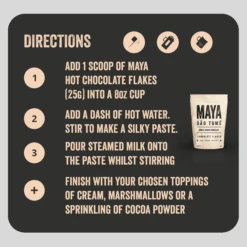 Maya Sao Tome 58% Cocoa Flakes – 1kg Resealable Bag – Luxury... -Coffee Supplies Store maya sao tome flakes 2