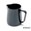 Rhinowares Stealth Black Milk Pitcher Teflon Jug (32oz) – 950ml -Coffee Supplies Store rhinowares classic milk pitcher jug 950ml