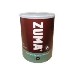 Zuma Fairtrade Dark Hot Chocolate – 2kg Resealable Tin